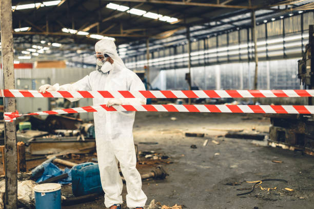 Professional Trauma Scene Cleanup technician working in White Marsh, MD